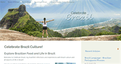 Desktop Screenshot of celebratebrazil.com
